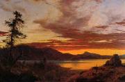 Frederick Edwin Church Sunset France oil painting reproduction